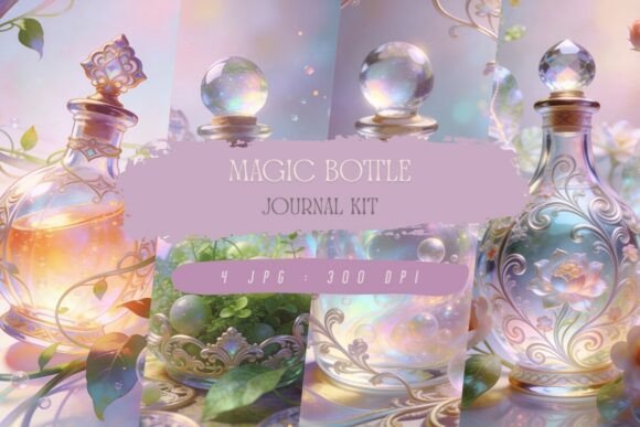 Download Magic Bottle Journal Kit, Wallpaper - Wallpaper Collection