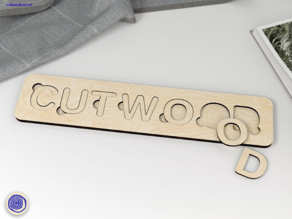 Download Alphabet Puzzle - Custom Name Laser File - Name Collection