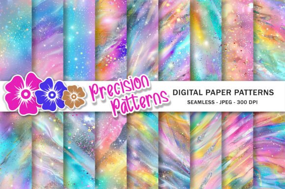 Download Pastel Rainbow Holographic Backgrounds - Backgrounds Collection